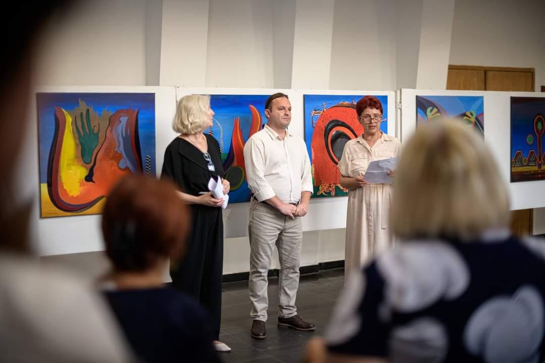 Отворена изложбата  „Нови хоризонти“ на Зоран Арсовски – Бабата
